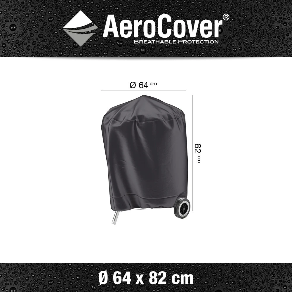 AeroCover BBQ Beschermhoes Ø 57 Cm 4 AeroCover BBQ Beschermhoes Ø 57 Cm - Afbeelding 4