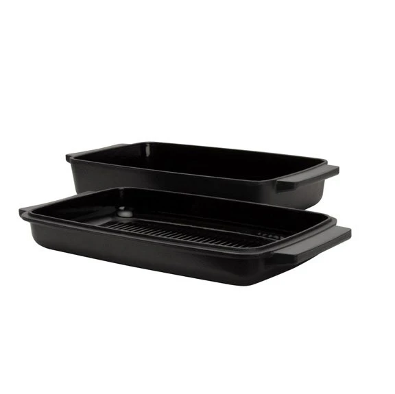 Boretti Solido 2pc Combiset (ovenschaal En Grill) 2 Boretti Solido 2pc Combiset (ovenschaal En Grill) - Afbeelding 2