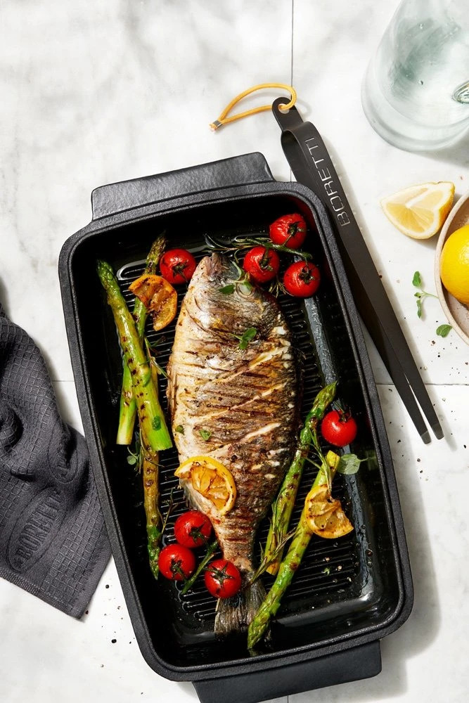 Boretti Solido Rechthoekige Grill/schotel 4 Boretti Solido Rechthoekige Grill/schotel - Afbeelding 4