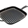 Cast Iron Grillpan Vierkant 26cm Gietijzer