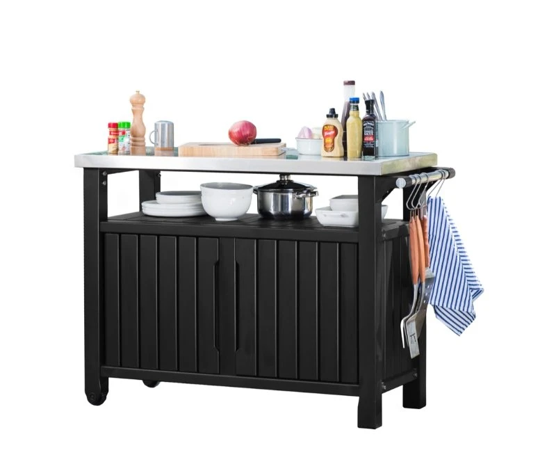 Keter Unity XL BBQ 298L Grafiet 2 Keter Unity XL BBQ 298L Grafiet - Afbeelding 2