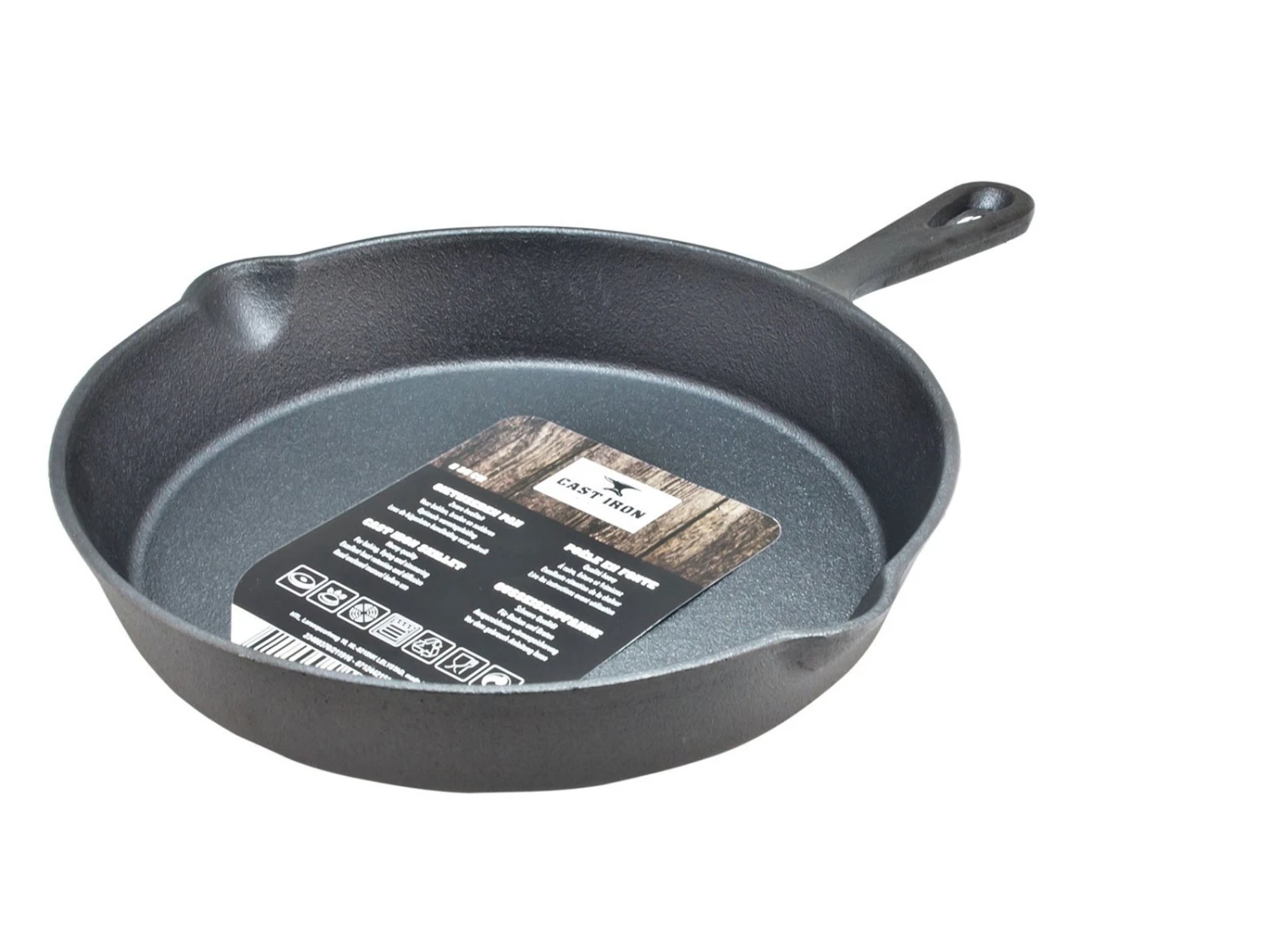 Cast Iron Koekenpan 25cm Gietijzer 1 Cast Iron Koekenpan 25cm Gietijzer