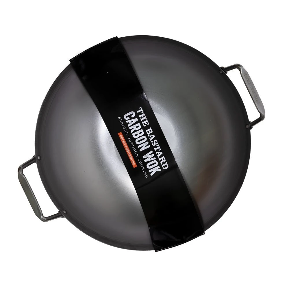 The Bastard Carbon Steel Wok 1 The Bastard Carbon Steel Wok