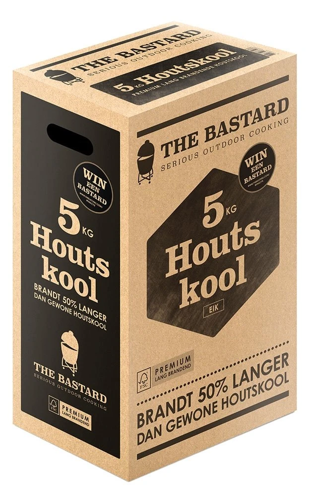 The Bastard Charcoal Oak 5 KG Zak 1 The Bastard Charcoal Oak 5 KG Zak