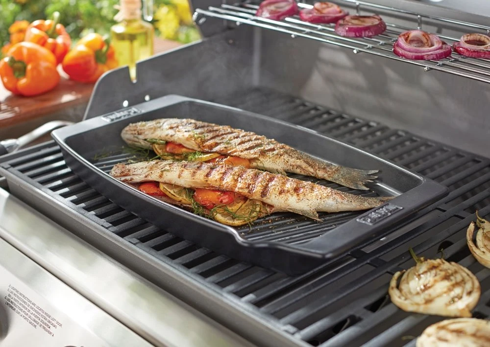 Weber® Keramische Grillpan - 47 X 28 Cm 3 Weber® Keramische Grillpan - 47 X 28 Cm - Afbeelding 3