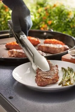 Weber® Premium Barbecuetang - Roestvrij Staal, Zwart -Barbecue Wereld Verkoop weber premium barbecuetang 1615542799 2 l